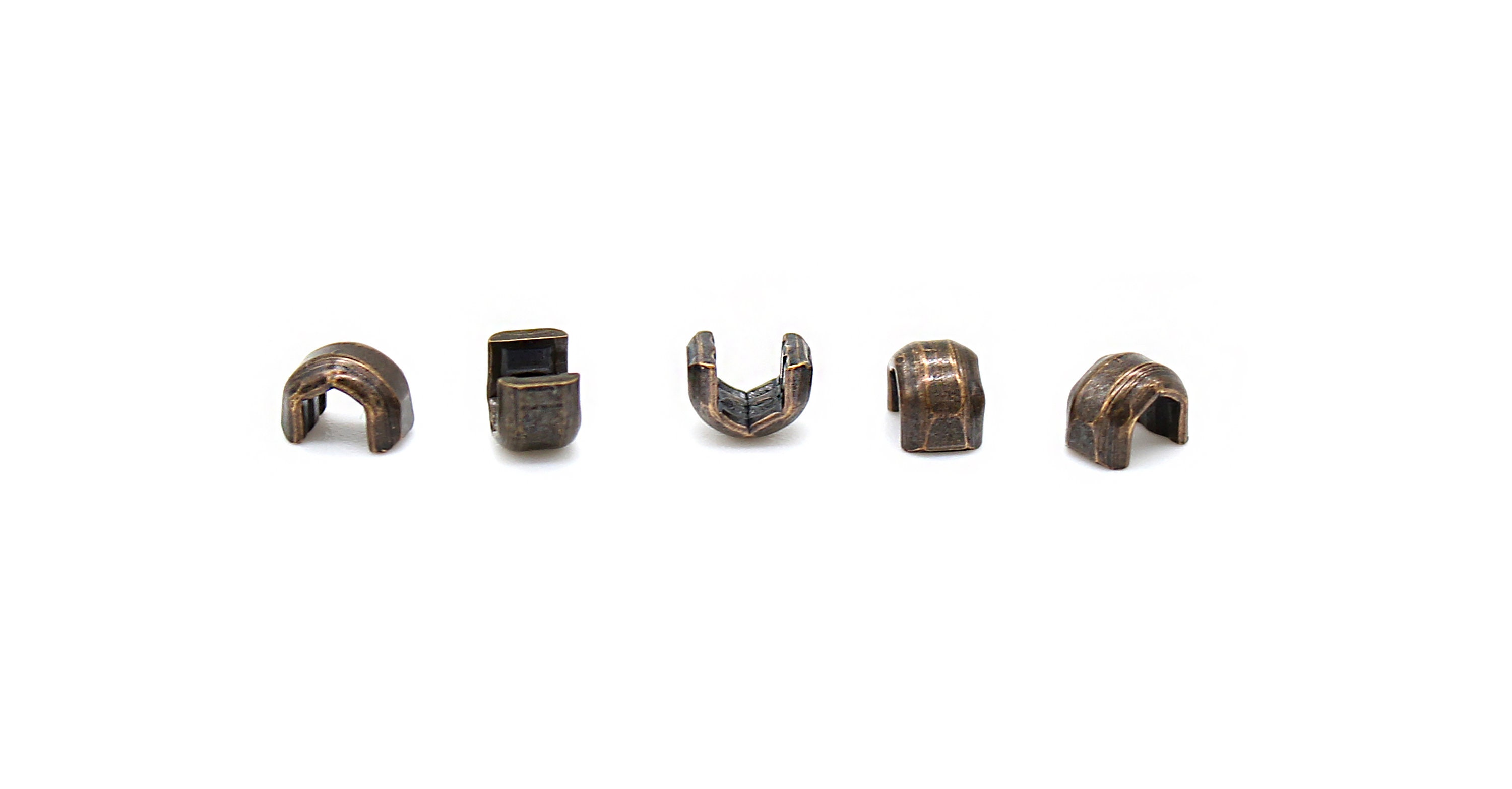 Zipper Repair Kit - #10 YKK Extra Heavy Brass Sliders - 2 Sliders & 4 Top Stops per Pack - Made in The United States