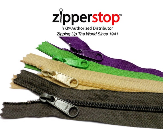 3 Nylon Coil Closed-End Wholesale Zippers - Short