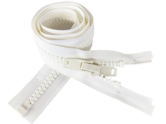 5 Heavy Duty Zipper – Separating Plastic Zipper with Double Pull
