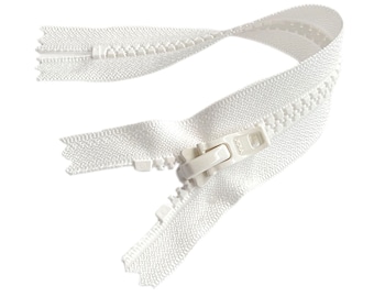 YKK -Ski & Sport Vislon Chaqueta Cremallera Reversible Slide YKK #5 Plástico Moldeado Separación