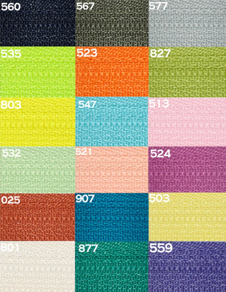 WHOLESALE LONG Zippers Ykkmade in Usa 36 Inches YKK Zippers Etsy