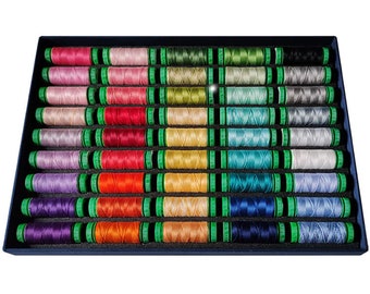 Aurifil Cotton Thread Set, 40wt, 45 Small Spools