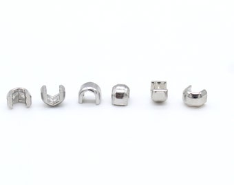 YKK Top Stops #3  #5/ #7/ #10  (Silver) - 30 Pieces/Pack