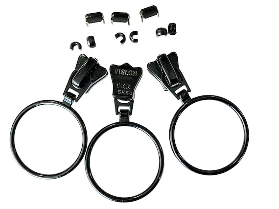 Zipper Repair Kit - #5 YKK Reversible Aluminum Auto Lock Sliders