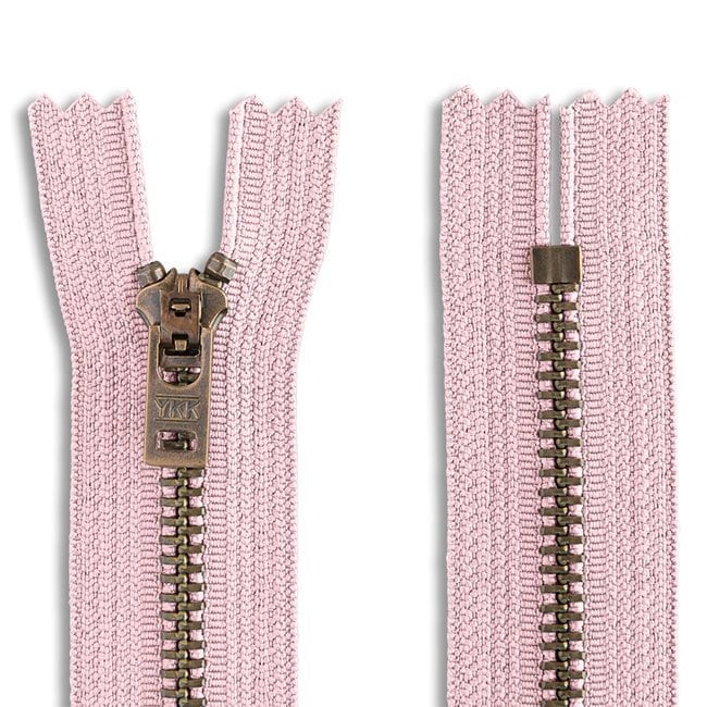 YKK #5 Antique Brass Jeans Closed Bottom Zipper (1 Zipper per Pack