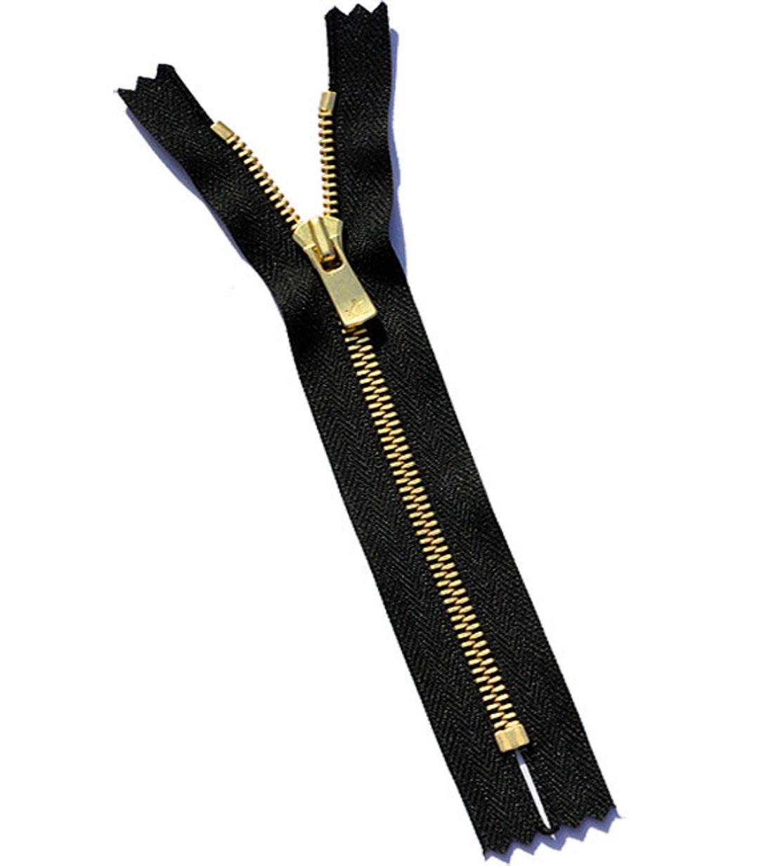 36 Inch Excella Golden Brasshigh End Quality Zipper YKK 5 Closed Bottom ...