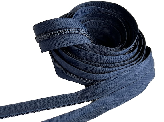 Continuous Zipper Chain YKK # 5 CONCEAL Invisible Nylon Coil