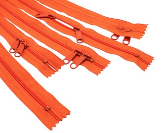 XMAS Sale 12 Inches YKK #4.5 Nylon Coil Long Pull Head-to