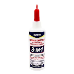 Beacon 3-in-1 Advanced Crafting Glue, 4-Ounce, 1-Pack or 12 Pack