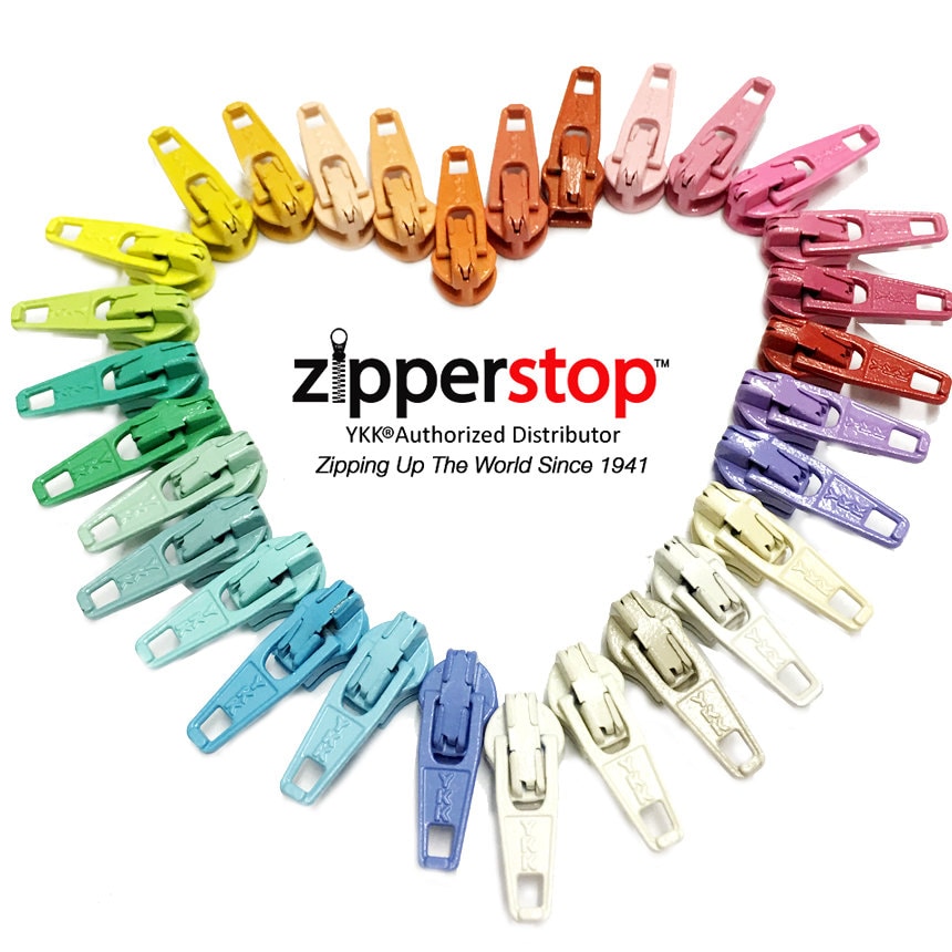 Zipper Repair Kit Solution #3 coil YKK®  sliders use in sewing or jew…