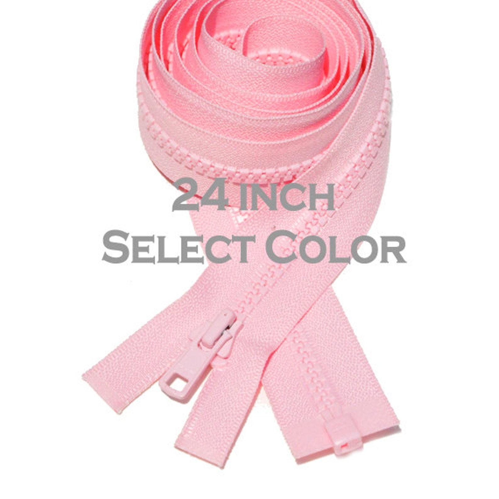 24 Ykk ZIPPERS for Jackets 24 Inch Vislon Jacket Zipper Etsy