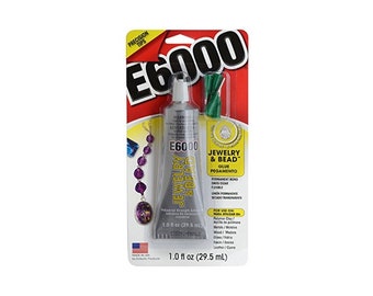 E6000 Jewelry and Bead Adhesive with Applicator Tips