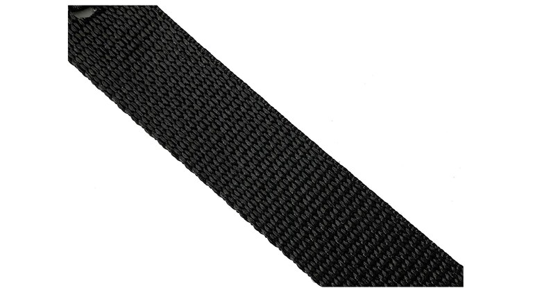 May include: Black nylon webbing strap.