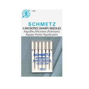Schmetz Microtex Machine Needles 70/10