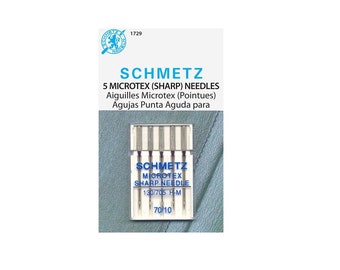 25 Schmetz Leather Sewing Machine Needles 130/705H LL 15x2NTW Size 70/10