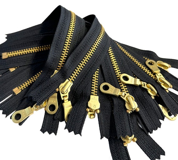 YKK5 - Vêtement En Cuivre Doré Avec Fermeture écla... - Grandado