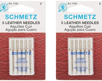 Schmetz Leather Machine Needle Size 18/110 (2 Pack)