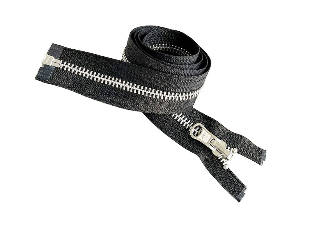 SILVER Metal Zipper Stopper for 5 Zipper Tape, Zip Stopper for Top and  Bottom, Silver Colour Metal, Zipper Repair, UK Shop 