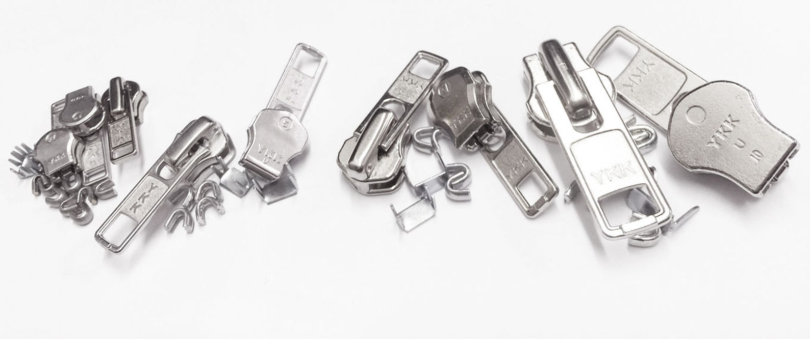 Zipper Repair Kit Solution 8 Sets of YKK® Sliders Assorted Etsy UK