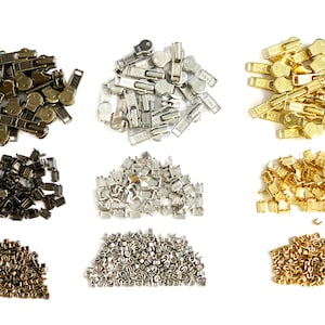 Zipper Repair Kit Solution - YKK Original Sliders #3, Automatic Lock for Metal Zipper with Top and Bottom Stoppers