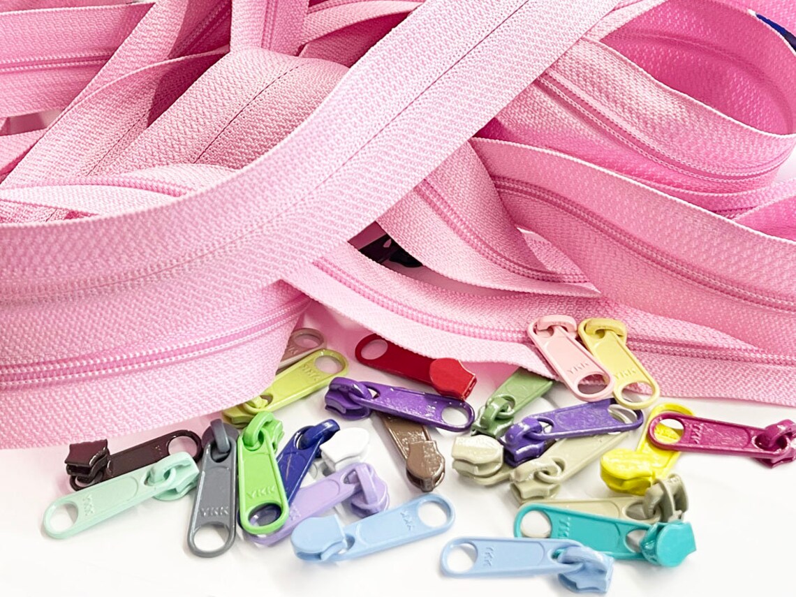 Continuous Zipper Chain YKK 4.5 Nylon Coil Zippers by the Etsy
