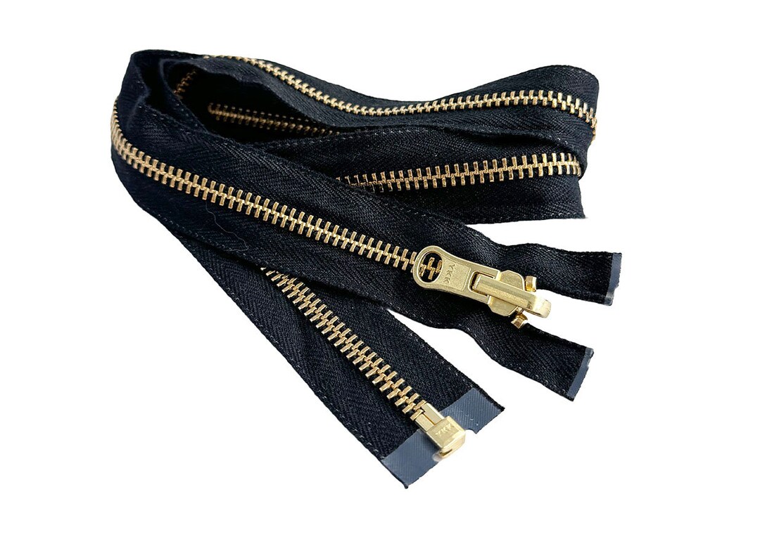 YKK 5 4 36 Brass NOMEX® Fire Retardant Separating openend Reversible