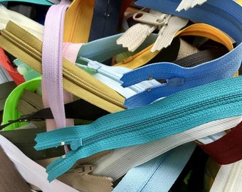 2 Pounds Assorted YKK Zippers – Sewing and Craft Supplies