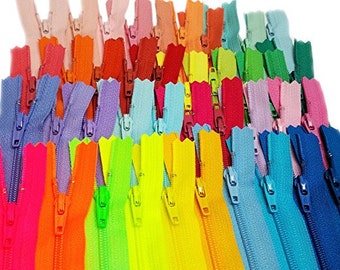 40-YKK Zippers~Great for Purses,Handbags and Craft Projects~Color Requests Accepted~ZipperStop Wholesale Distributor YKK®~ Pick Your Length