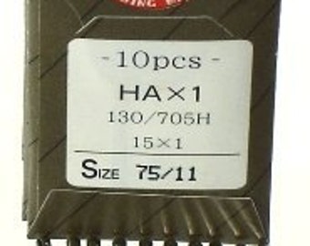 Aiguilles pour machine à coudre Organ Home, tailles 75/11 (paquet de 100)
