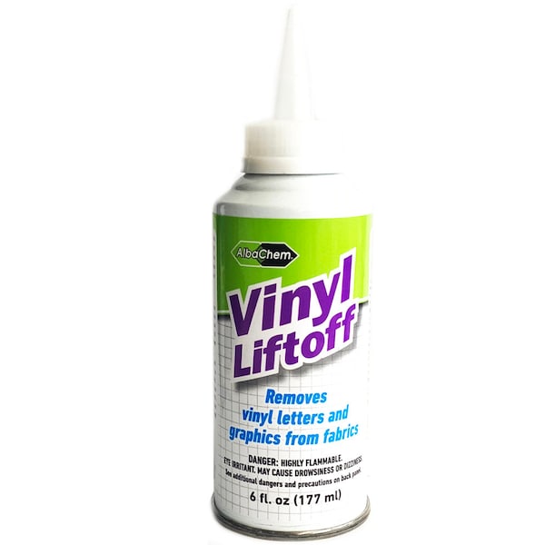 AlbaChem Vinyl Liftoff 6 fl oz (177 ml) - Removes Vinyl Letters and Graphics