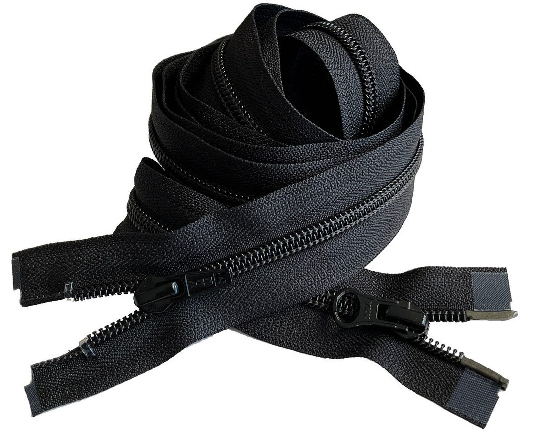 wishblog Black Jacket Chain zipper for Jacket Black Nylon Reverse Coil  Zipper Price in India - Buy wishblog Black Jacket Chain zipper for Jacket  Black Nylon Reverse Coil Zipper online at