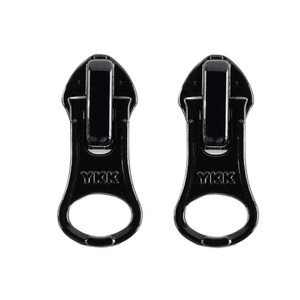 YKK 5C Non-Locking Zipper Sliders – Brass/Gold – 12 Pack – For Coil Zippers