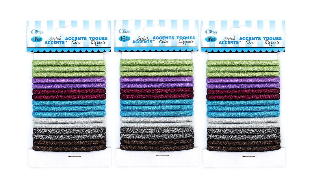 Emi Jay - Set Regalo Con Elastici E Fermacapelli, Colori Dal Nero Al - Foto 11