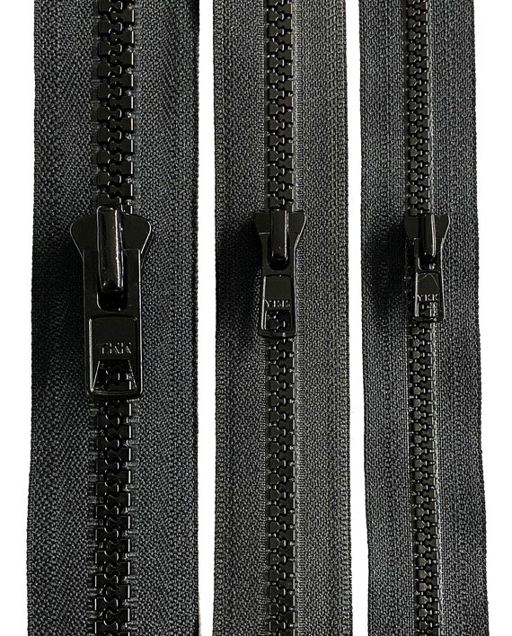 15 YKK Long Pull Zipper Heads 4.5mm Loose Sliders/pulls for Handbags &  Craft Projects Zipperstop Wholesale Authorized Distributor YKK® 
