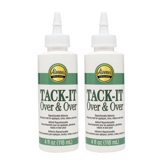 Aleene's Original TACK-IT Over & Over Liquid Glue 4oz twо Pаck Made in the  United States 