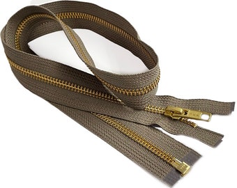 No.5 Métal Fermeture Éclair Sans Nickel ouvert /& fermé fin #5 Zipper