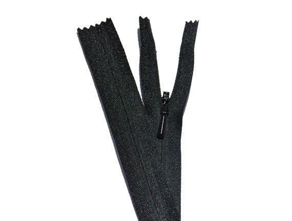 23 Inch Extra Heavy YKK Invisible Zippers-10 Pieces Number 3 Conceal Heavy  Duty 580 BLACK Hidden YKK Zippers Closed Bottom - Etsy