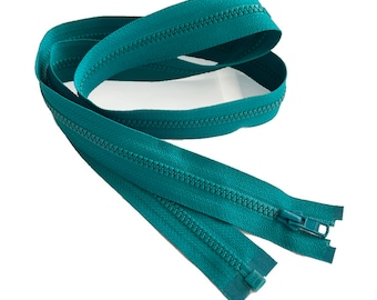 YKK #3 Vislon Lightweight Plastic Separating Jacket Zipper (Assorted Colors)