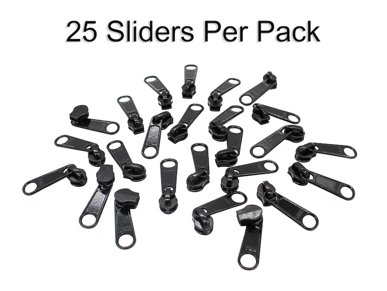 Zipper Repair Kit Solution YKK® 3 Coil Non Lock Long Pull Etsy