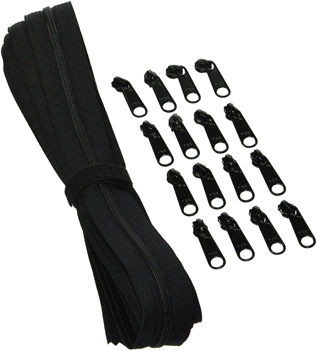 YKK Black Handbag Zipper by the Yard 4 YARDS Plus 16 Long Etsy