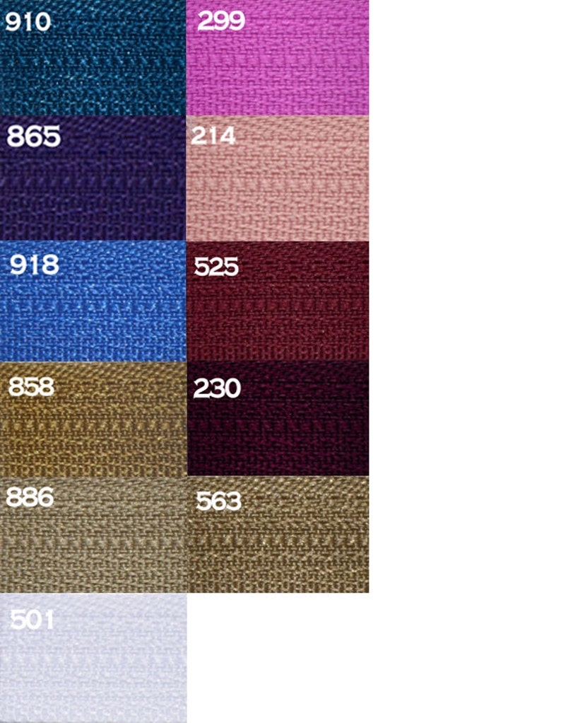 WHOLESALE LONG Zippers Ykkmade in Usa 36 Inches YKK Zippers Etsy