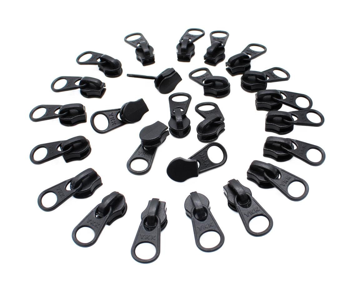 Chiusura lampo a spirale perlon da 6 mm in nylon, divisibile, per