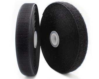 Black Sew on Hook and Loop 1 inch, 10 yards Velcro Brand Black Sew on Hook and Loop 1 inch, 10 yards Velcro Brand