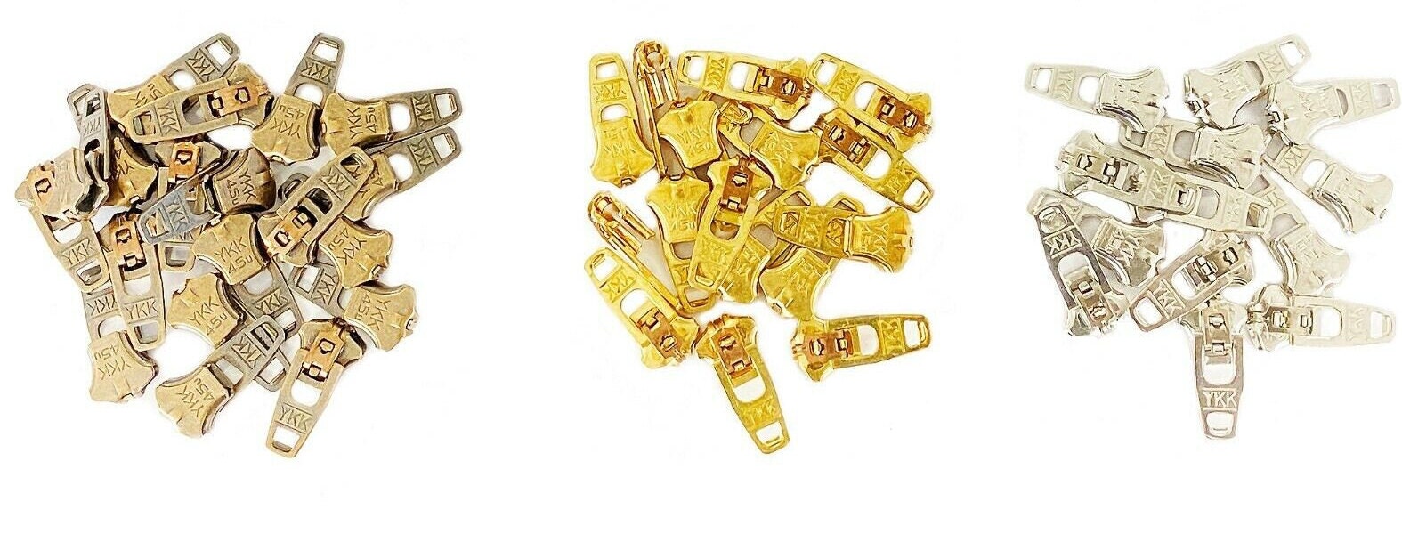 Set van 10 schuifregelaars nr. 5 voor ritssluiting, zelfsluitend van