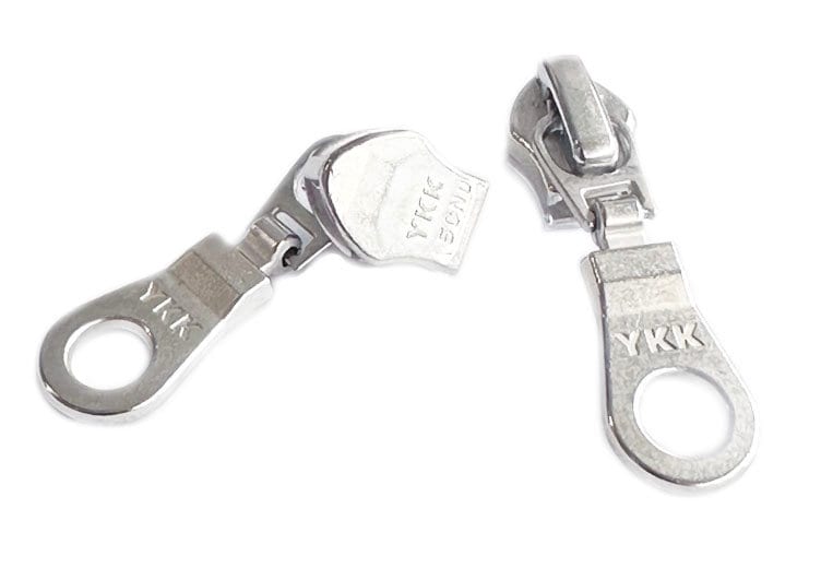 YKK Zipper Slider Replacement Kit Universal 5 Vislon, Zipper Slider