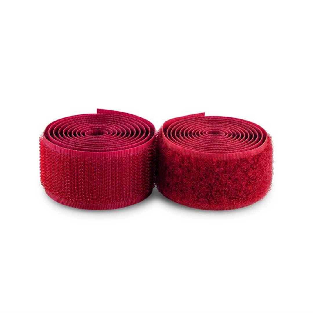 Sewon Hook & Loop Fastener Sets 1 Yd. X / 1 / 2 / 4 Pick Size Red Etsy