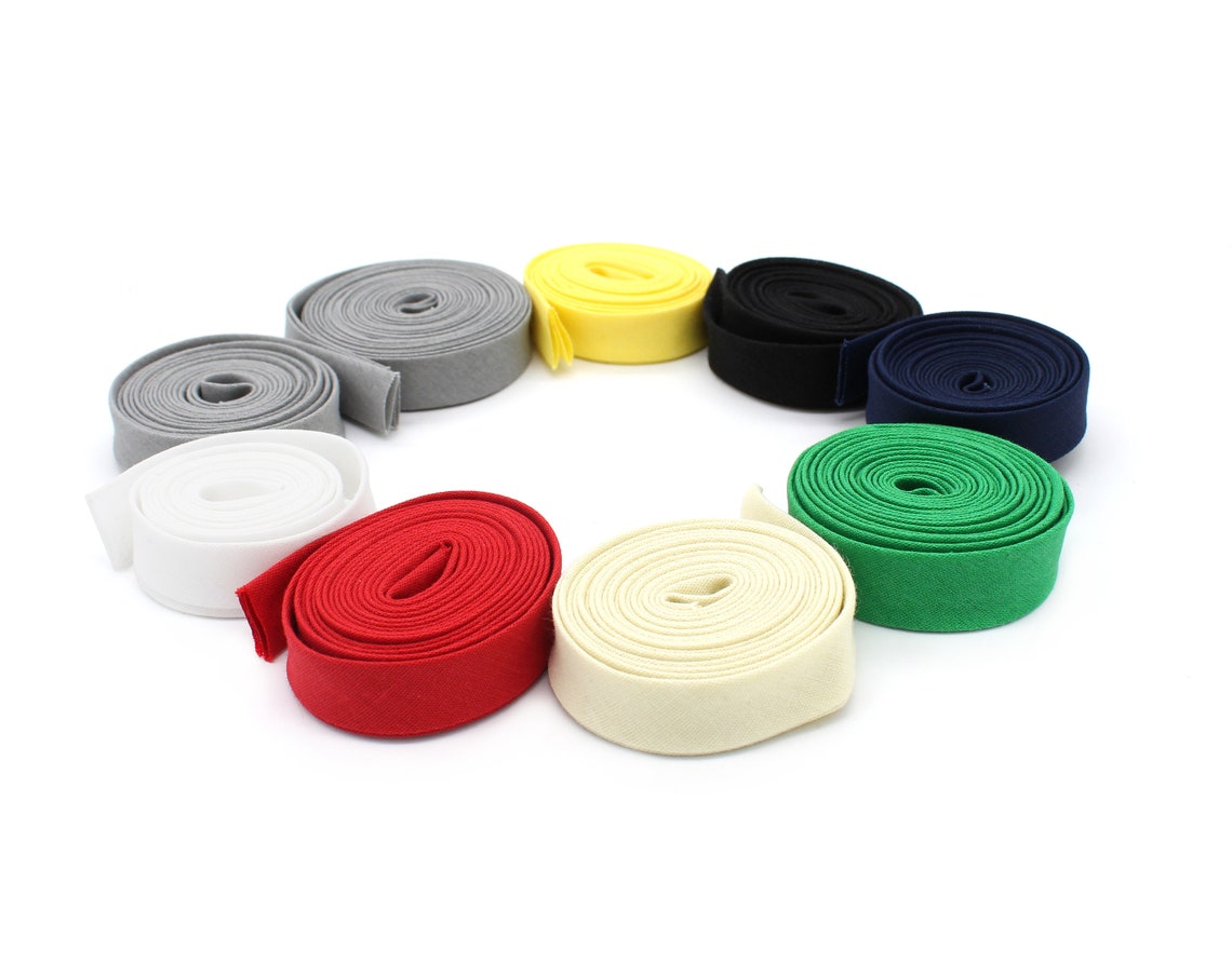 Doublefold Bias Tape 1/2 Wide Poly Cotton Assortment Etsy