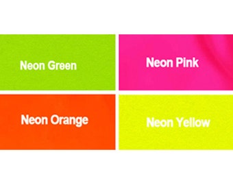 20 " YKK Zippers - Neon Colors #3 Nylon Coil - Select Your own Color (each color have 10 zippers)~ZipperStop Wholesale  Distributor YKK®