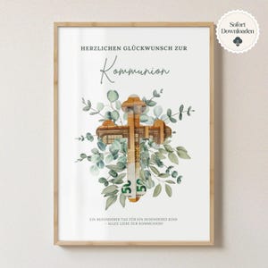 Cash gift for communion | Cash gift for communion for boys and girls | PDF download | Cash gift for communion | Communion gift idea
