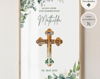 Cash gift for communion | Cash gift for communion for boys and girls | PDF download | Cash gift for communion | Communion gift idea